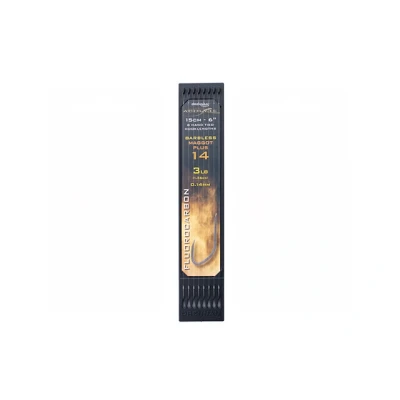 Afbeelding van Drennan Onderlijnen Acolyte Maggot Plus Barbless (15cm) Maat : Haak 14 0.14mm