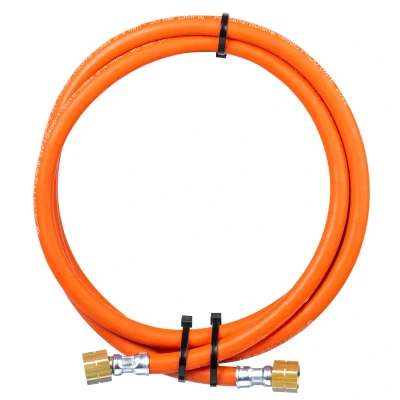 Afbeelding van SIEV gasslang, 3/8L draaibaar, le 2m, diam 4mm, slang rubber