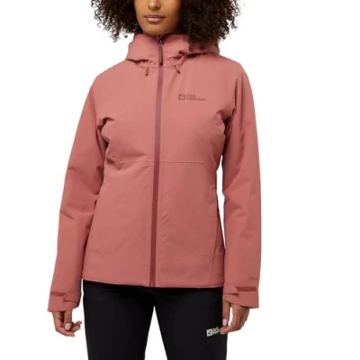 Afbeelding van Wisper Insulated Outdoor Jack Dames Mineral Red 600 XXL Roze
