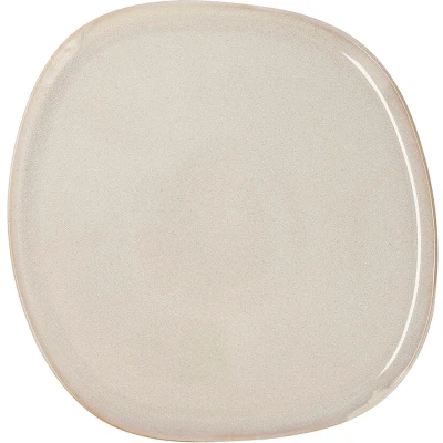 Afbeelding van Eetbord Bidasoa Ikonic Wit Keramisch 26,5 x 25,7 1,5 cm (4 Stuks) (Pack 4x)