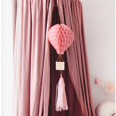 Afbeelding van Partydeco Honeycomb decoratie ballon roze