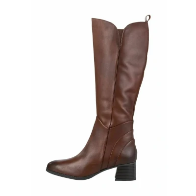 Afbeelding van Marco Tozzi Laarzen, Dames, Maat: 37, Chestnut Leer