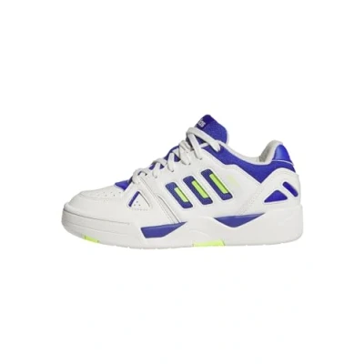 Afbeelding van adidas Mixte enfant MIDCITY LOW SHOES, core white/lucid blue/lucid lemon, 38 2/3 EU