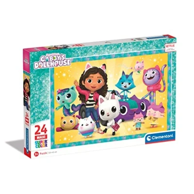 Afbeelding van Clementoni Maxi Puzzel Gabby&#039;s Dollhouse 2 24 Stukjes