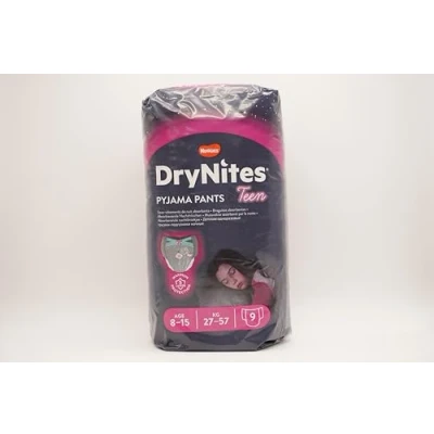 Afbeelding van DryNites Absorberende Luierbroekjes Girl 8 15 jaar 9 stuks