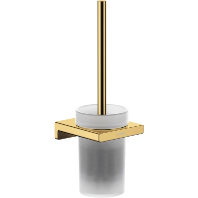 Afbeelding van Hansgrohe AddStoris closetborstelgarnituur, wandmontage Polished Gold