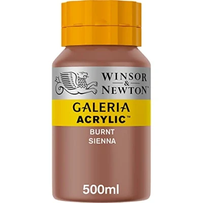 Afbeelding van Winsor &amp; Newton Galeria Acryl 500ml Burnt Sienna