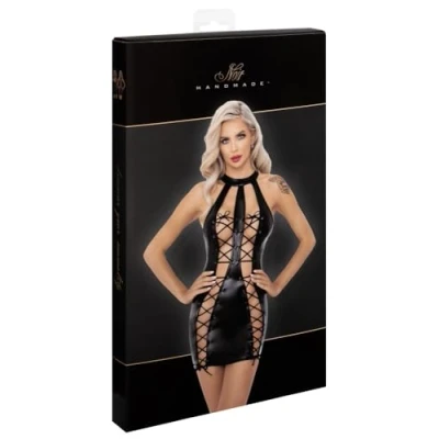 Afbeelding van Noir Dress open S