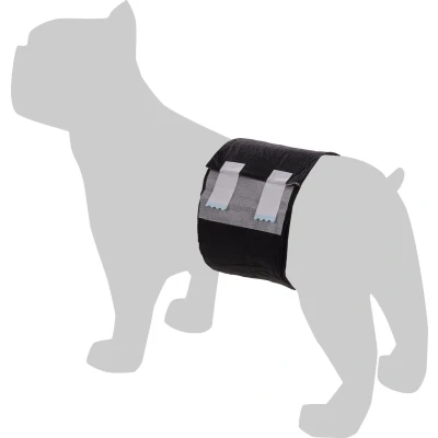Afbeelding van Flamingo Dipy Luier Honden Hondenluiers Mannelijk M 46 60cm 12st 1st 132282