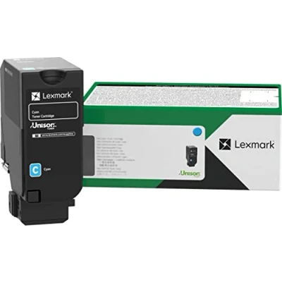 Afbeelding van Lexmark 81C0X20 tonercartridge 1 stuk(s) Origineel Cyaan