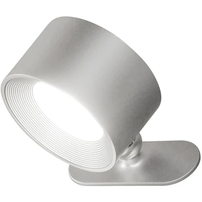 Afbeelding van Magnetics LED wandlamp, zilver, CCT, met magneet