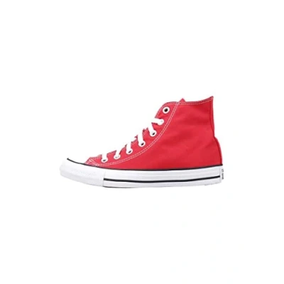 Afbeelding van Converse All Star Hi Canvas sneakers voor volwassenen, uniseks, Rood, 39.5 EU