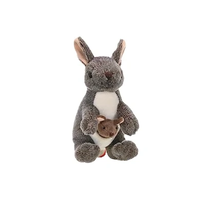 Afbeelding van Wild Republic Kangoeroe met baby knuffel 20 cm