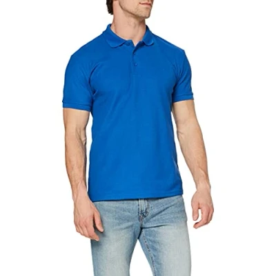 Afbeelding van Fruit of the Loom Poloshirt voor heren, Blauw (Royal Blue)