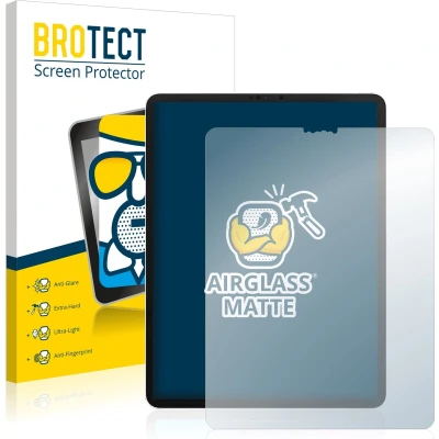 Afbeelding van BROTECT AirGlass Matte kogelwerende glasfolie (1 Stuk, iPad Pro 12,9 2020 (4e generatie)), Tablet beschermfolie