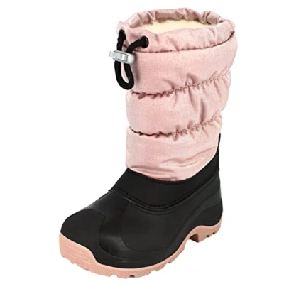 Afbeelding van Beck Warmfutter Snowboots voor kinderen, Maat: 22, Rosa Kunststof/ textiel