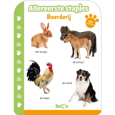 Afbeelding van Allereerste stapjes Boerderij 12m+