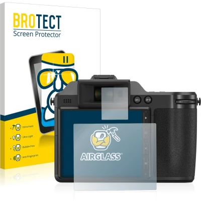 Afbeelding van BROTECT Screenprotector voor Fujifilm X H2 Folie Beschermfolie Beschermglas transparant