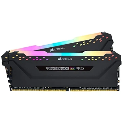 Afbeelding van Corsair Vengeance RGB Pro Geheugen DDR4 16 GB: 2 x 8 GB 288 PIN 3600 MHz CL16 1.35V XMP 2.0 zwart