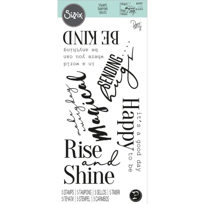 Afbeelding van Clear stamps sunnyside 9 Sizzix