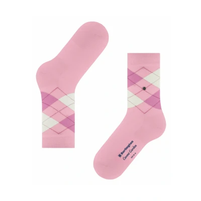 Afbeelding van Burlington Covent Garden Onesize Sokken, Dames, Maat: 36/41, Rose