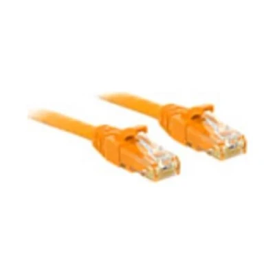 Image de Lindy Cordon de raccordement RJ 45 (M) pour 3 m UTP CAT 6 moulé sans crochet bloqué jaune