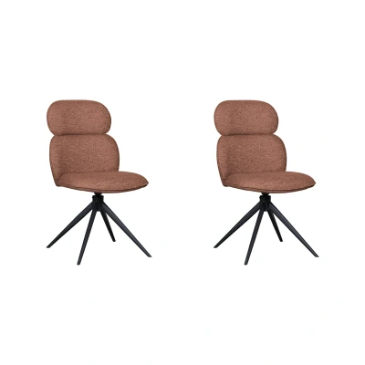 Afbeelding van LABEL51 Eetkamerstoel Finn Terra Boucle set van 2