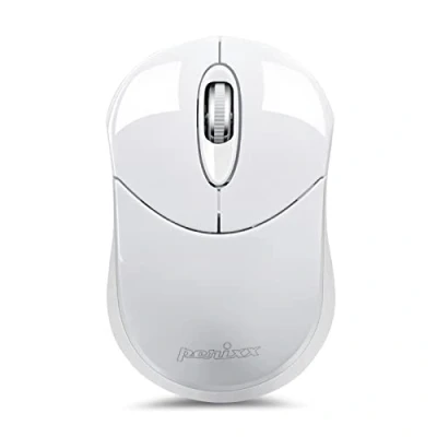 Afbeelding van Perixx PERIMICE 802 W Muis Bluetooth Optisch Wit 3 Toetsen 1000 dpi