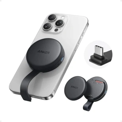 Afbeelding van Anker MagGo USB C adapter (3 in 1, 10 Gbps, voor iPhone) (wit)