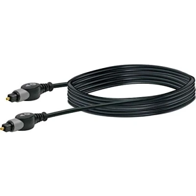 Afbeelding van Schwaiger LWL2150 533 Glasvezel kabel 1,5 m TOSLINK Zwart