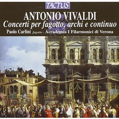 Afbeelding van Accademia I Filarmonici, Alberto Martini Vivaldi: Concerti Per Fagotto, Archi e Continuo (CD)