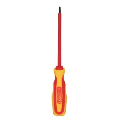 Afbeelding van KS Tools, Schroevendraaiers, Werkzeuge Maschinen GmbH Schroevendraaier met beschermende isolatie voor Torx schroeven aan de (Pin torx)