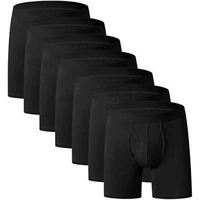 Afbeelding van YOULEHE Set ademende boxershorts van zacht bamboe voor heren