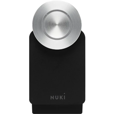 Afbeelding van Slim slot Nuki (Bluetooth, Wifi, Toegang op afstand, Power Pack, Zwart)