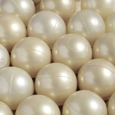 Afbeelding van MISIOO Ballenbad, 200 stuks, 6 cm, veilig, niet giftige kunststof, onbreekbaar, perfect voor kinderen, ballenbad of speelkamer