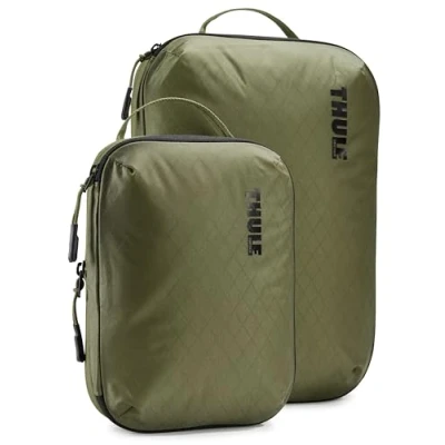 Image de Thule Ensemble de sacs rangement pour les vêtements petit/moyen nylon indéchirable 100D vert tendre
