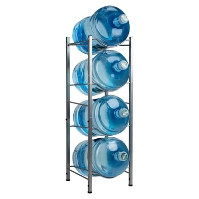 Afbeelding van Mind Reader 4TJUG SIL Waterkarafhouder met 4 etages, staal, zilverkleurig