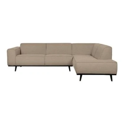 Afbeelding van BePureHome Statement Hoekbank Rechts Bouclé Beige