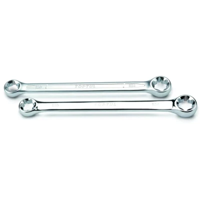 Afbeelding van TOPTUL AAEE1622 Set ring / steeksleutel Buiten Torx 1