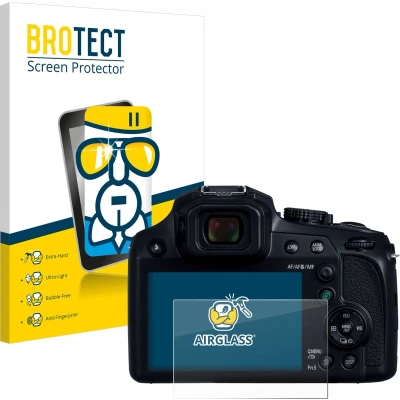 Afbeelding van BROTECT Screenprotector voor Panasonic Lumix DC FZ82D Folie Beschermfolie Beschermglas transparant