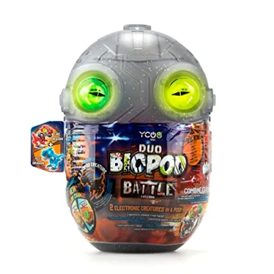 Afbeelding van Silverlit BIOPOD Battle Single Bouw je eigen Dino Oplichtende ogen Met geluid
