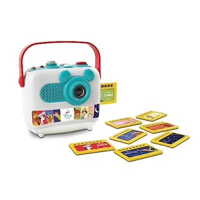 Afbeelding van Clementoni Disney Classic Storyteller Storyteller, Italiaanse verhalenprojector, zanger met projectie, pratend elektronisch onderwijs, kinderen 1 jaar, kleur, 17819