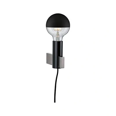 Afbeelding van Paulmann Aik 79762 Wandlamp E27 Zwart