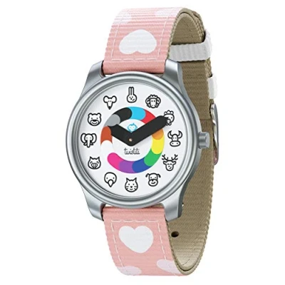 Afbeelding van Twistiti kleuterhorloge dieren hearts
