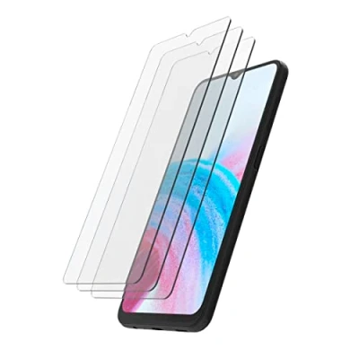 Afbeelding van Hama Beschermend glas voor Samsung Galaxy A34 5G (Galaxy gehard met hardheid 9H, krasbestendig, schokbestendig, veiligheidsglas, beschermingsklasse 7, displayglas + montagehulp)