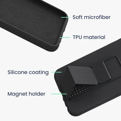 Afbeelding van kwmobile back cover voor smartphone geschikt Apple iPhone 16 1x beschermhoesje van kunststof In oudroze