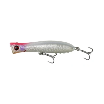 Afbeelding van Savage Gear Gravity Popper &#039;White Glow&#039; 11cm (25g)