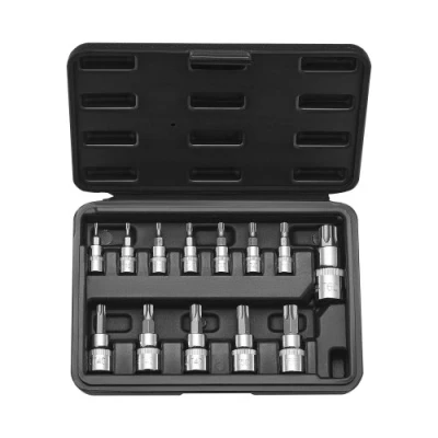 Image de VEVOR Jeu de Douilles Torx 13PCs T8 T60 en Acier Allié S2 et Cr V