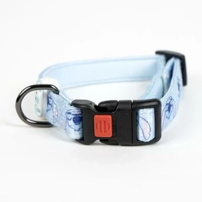 Afbeelding van Hondenhalsband Stitch Licht Blauw XXS/XS