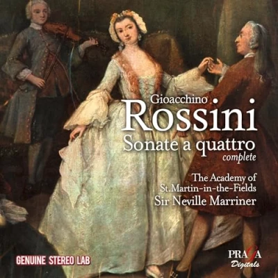 Afbeelding van Academy Of St. Martin In The Fields, Sir Neville Marriner Rossini: Sonate A Quattro (CD)